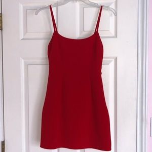 Red NBD Dress